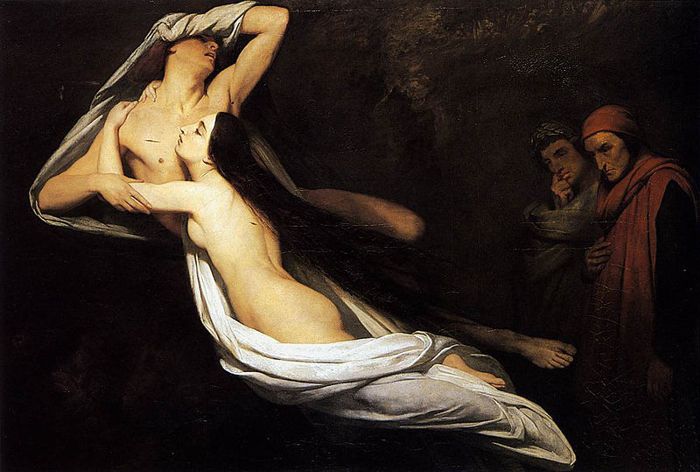 los fantasmas paolo francesca dante virgilio scheffer