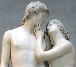 Venus y Adonis de Antonio Canova