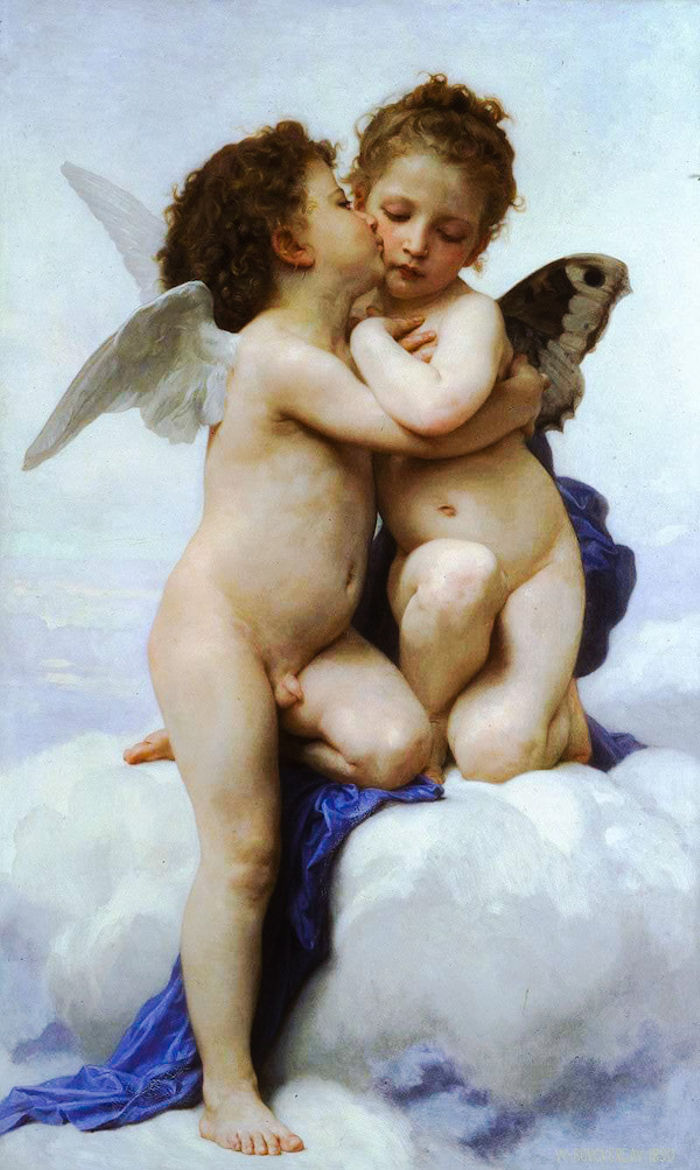 psique y cupido bouguereau