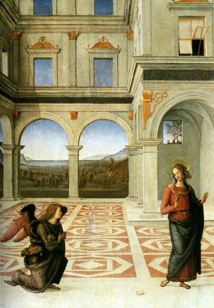 Perugino and his beginnings in Umbria