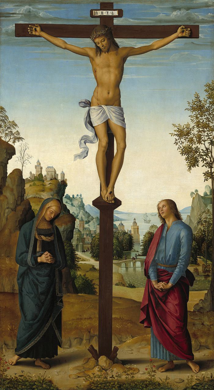 Sistine Chapel altar wall with Michelangelo's Last Judgment