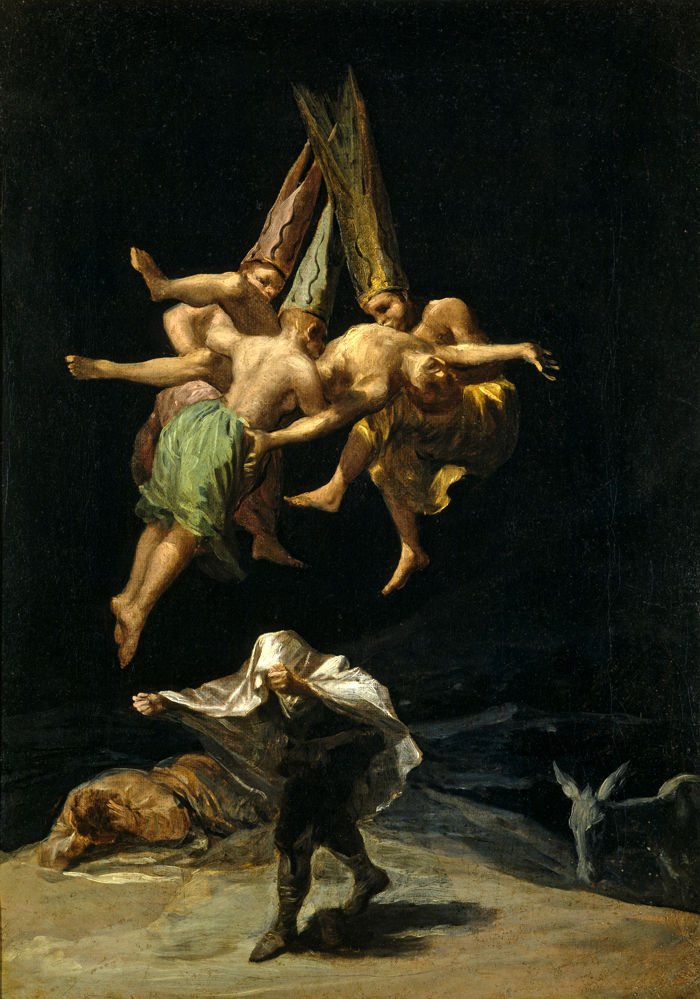 Witches' Flight Francisco de Goya