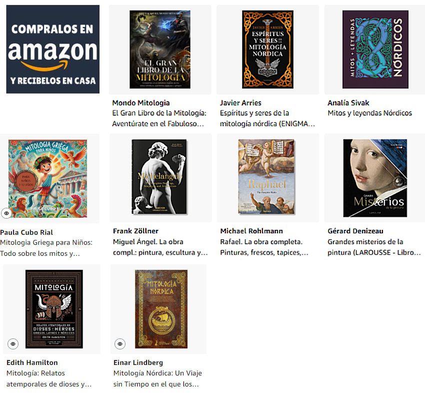 libros mitologia en venta en amazon