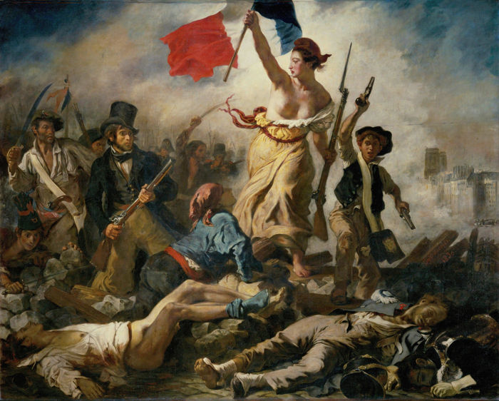 la libertad guiando al pueblo eugene delacroix1