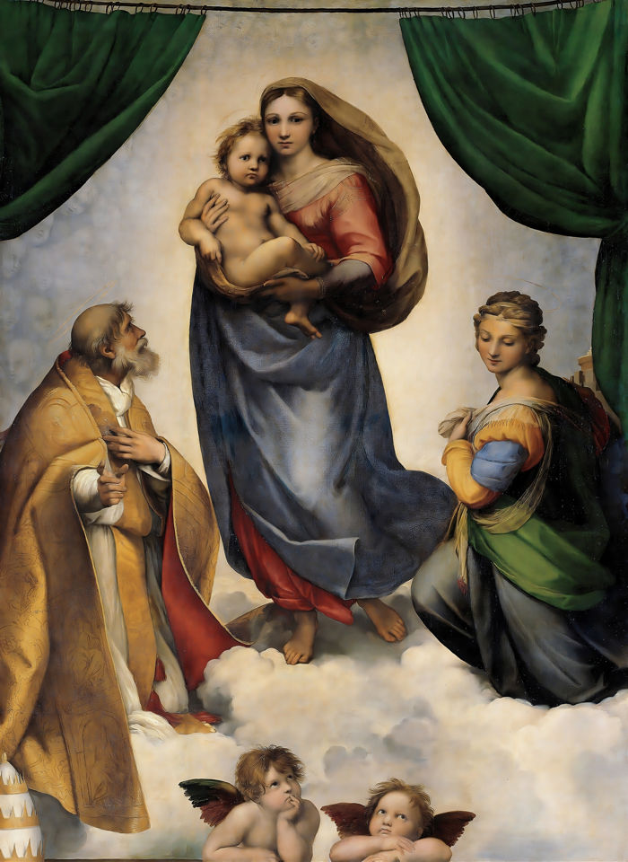 la madonna sixtina rafael1