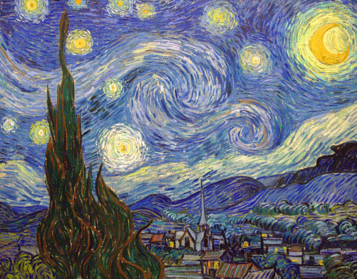 noche estrellada van gogh2