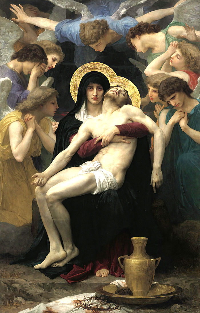 unamadresiempre1 virgen de los lirios bouguereau