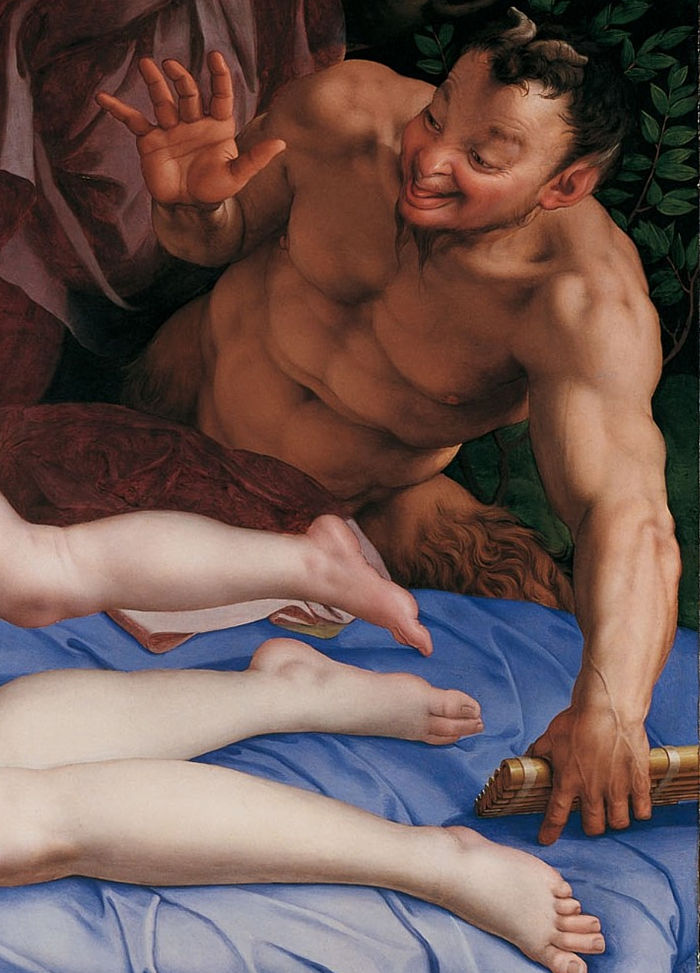 venus cupido satiro bronzino1