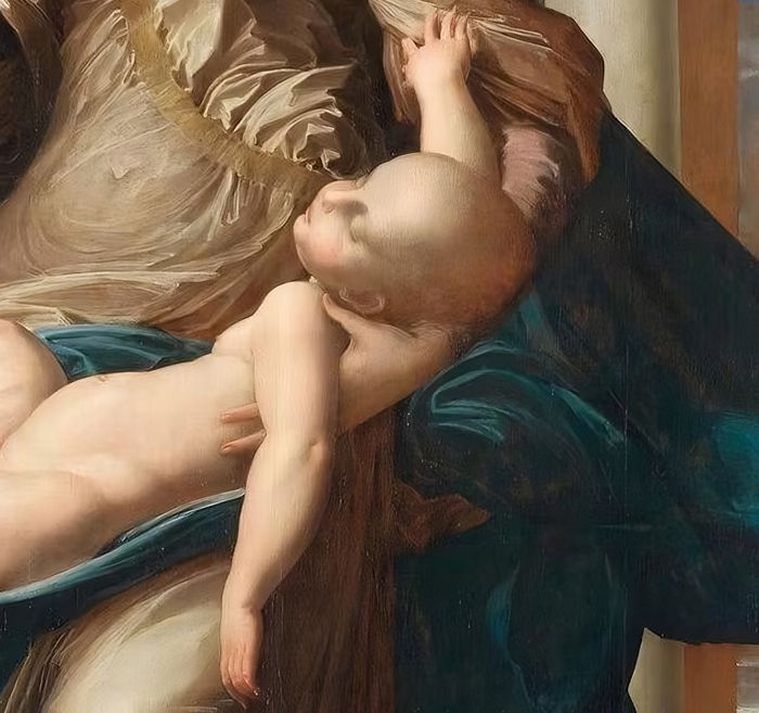 virgen cuello largo Parmigianino1