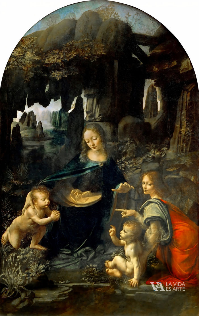 virgen de las rocas davinci1